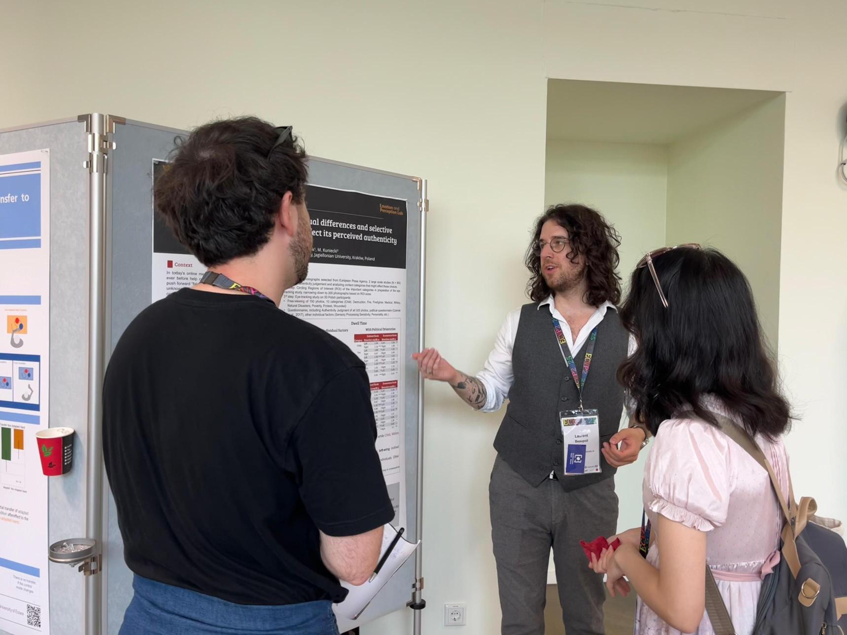 ECVP 2025: Presentations by Michał Kuniecki and Laurent Beaupoil